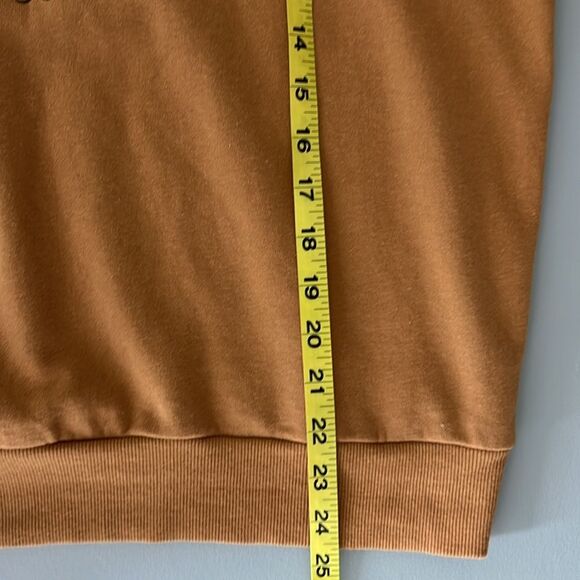 New Reef Brown Crewneck Sweatershirt with Graphic Design Skull Island Size L - Picture 7 of 8